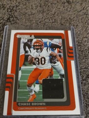 Cincinnati Bengals Chase  Brown Jersey Card